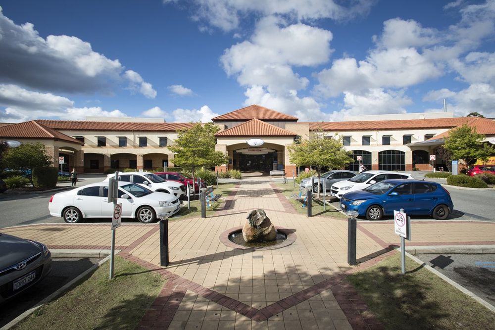 Armadale Hospital main entrance
