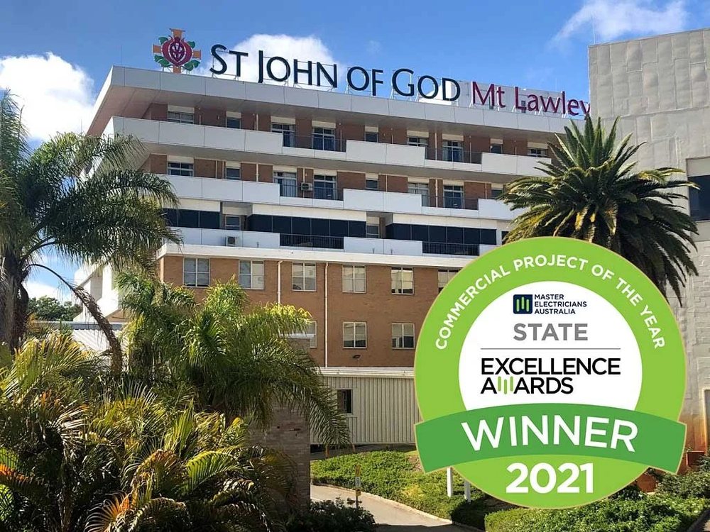 St John of God Mt Lawley Hospital, MEA Commercial Project of the Year (WA) 2021 winner