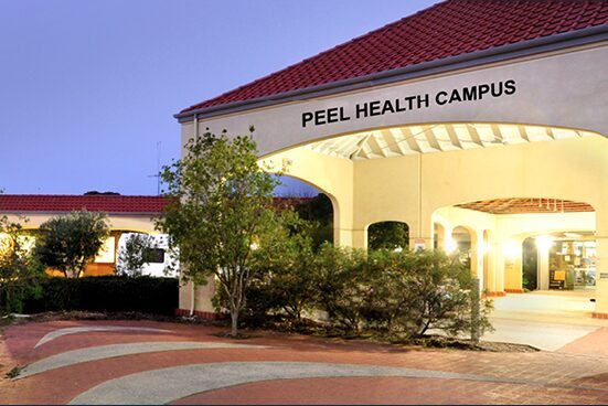 Peel Health Campus entrance
